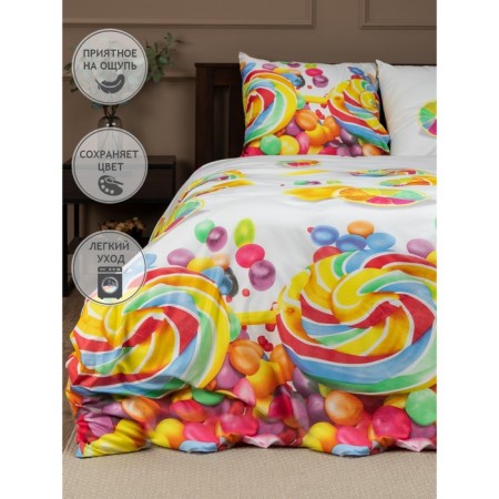 Bed linen 2 joint venture amore mio, size 180x210 cm, 175x215 cm, 70x70 cm - 2 pcs-9