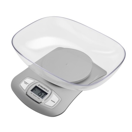 Libra kitchen Maunfeld MKS-515PBS, electronic, up to 5 kg, silver