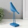 Polystone souvenir "Bird - long paws" bright blue 22x15 cm