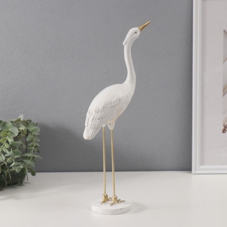 Souvenir Polystone "White Stork" 16.1x6.5x38 cm-2