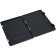 A4, 230 x 305 x 23 mm folder, black metallic