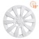 Wheel caps 13 "Tornado", Bely, Karbon, 2 pcs Airline AWCC-13-08