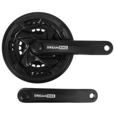 System 24/34/42t, 170 mm, square, aluminum