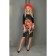 Women's dress, size 44, black color