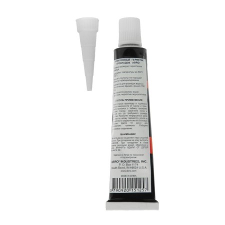 Hermetic gaskets Abro Masters, silicone, black, 32 g 12-AB-CH-32-1