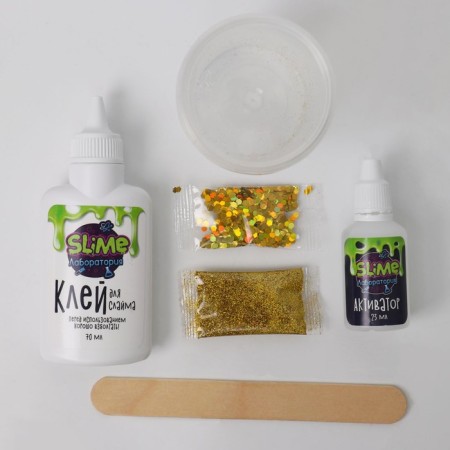 Set Make a slime "Slime Laboratory", 100 g, Crystal, a toy in a set-2
