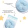 Claiming for crawling protective, set 2 pcs., Blue color, from 6 months, crumb I