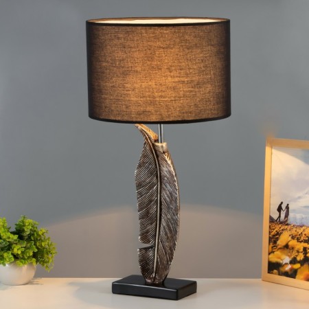 Seville desktop lamp E27 40W Black-Bronze 36x36x65 cm-1