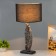 Seville desktop lamp E27 40W Black-Bronze 36x36x65 cm