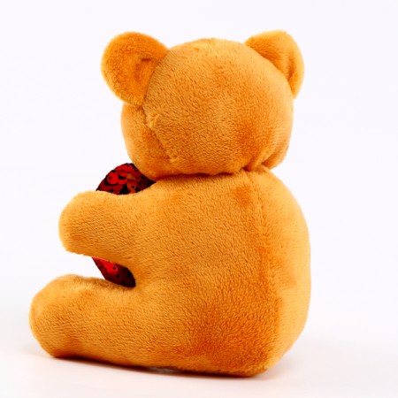 Мягкая игрушка «Мишка с сердцем», 15 см-3