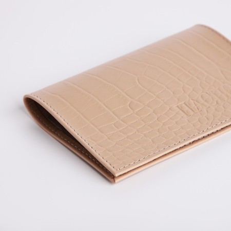 Cover for passport, powder color-4