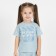 T-shirt Children's One Love Light, height 80 cm, light blue color