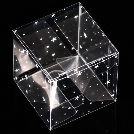PVC folding box "Star polka dots", 5 x 5 x 5 cm-1