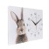 Carting clock, interior "hare", 30 x 40 cm, on canvas, silent