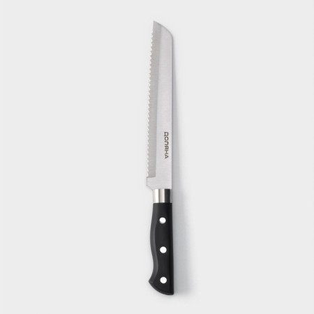 Knock for bread shares "Kronos", blade 19 cm, black color-2