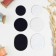 Set of shoes, adhesive, 6 pcs, dark blue color