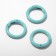 Carbine "Ring" d = 2.5 cm (set3 pcs.), Mint color
