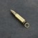 Eternal match "cartridge" tourist, with a ring, 8 cm
