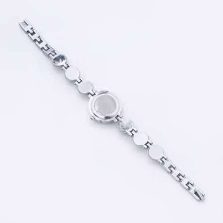Women's gift set Disu 2 in 1: wrist quartz clock and bracelet, D-1.8 cm-2