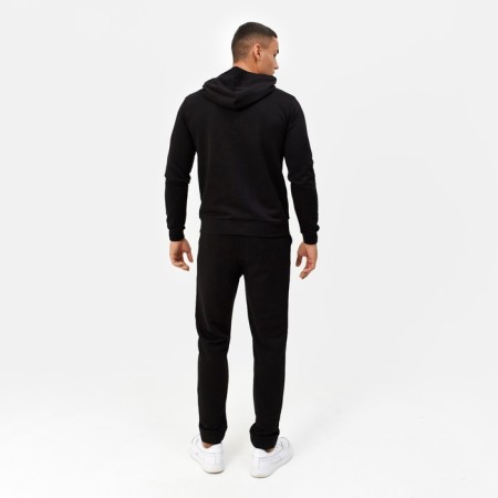 Sports suit men's (hoodies, trousers) minku, black color, size 50-2