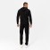 Sports suit men's (hoodies, trousers) minku, black color, size 50