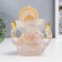 Souvenir Polystone "Ganesha - Indian Divine" transparent with gold 14x8x7 cm