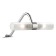 Izar lamp, 2x40W G9, color chrome
