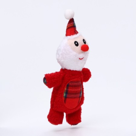 Soft toy for dogs "Frost" with a squeak, 34 x 16 cm-1