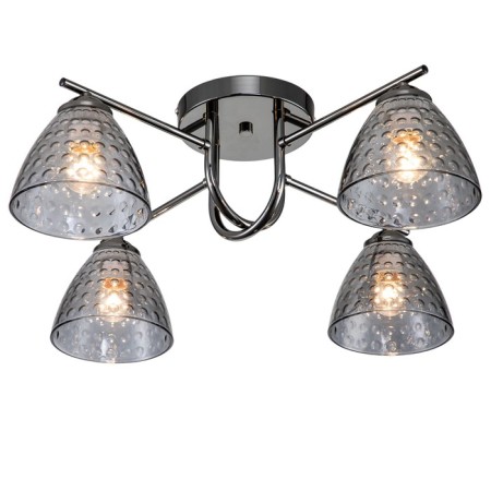Ceiling lamp 4x60W E27, size 56x56x20 cm