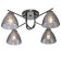 Ceiling lamp 4x60W E27, size 56x56x20 cm