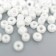 Round size 12/0 "White" 20 g