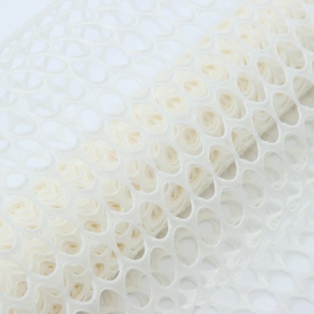 Babblez flowers mesh, white, 0.6 x 4.5 m-2