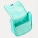 Cosmetic bag, a lightning department, with a handle, with a hook, mint color