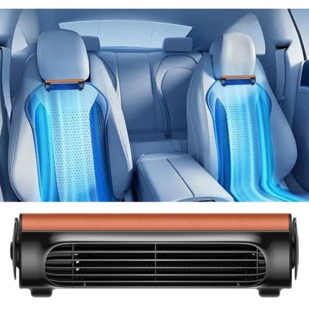 Salon fan, mounting on the headrest, 12V, USB wire 2 m-1