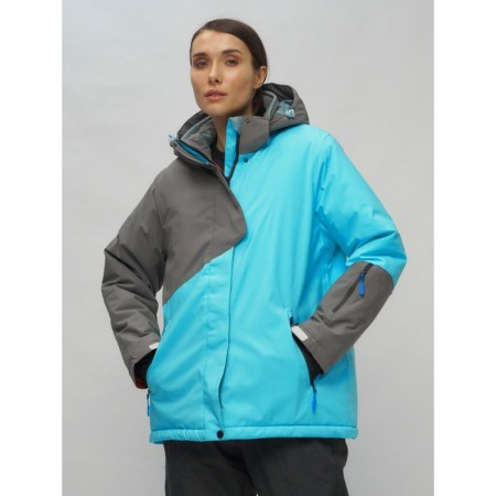 Ski suit female, size 56, blue color-25