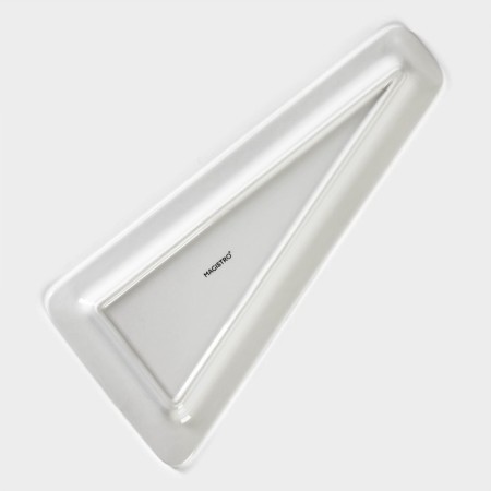 Porcelain dish for supply Magistro Rodos, 33.4 × 15.8 × 2.5 cm, white color-10