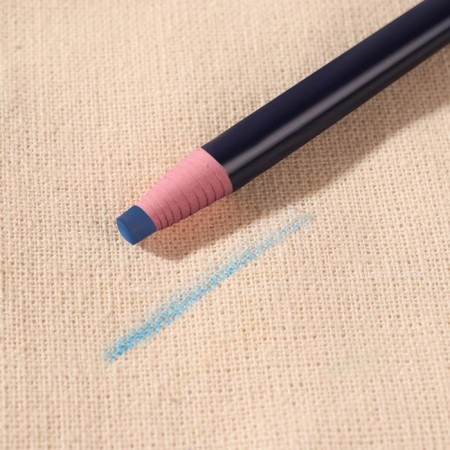 Fabric pencil, self -shaped, 17 cm, blue color-1