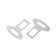 Metal strap, Torso, chrome, set 2 pcs