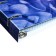 Notebook on A5 80 rings in Calligrata Coopybook. Very Peri, plastic cover, offset block
