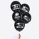 Air ball 12 "Offective" 1 tbsp., 5 pcs. Mix