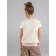Vest for girls, height 146 cm, milk color