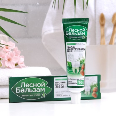 Toothpaste "against the bleeding of gums", with a bark of oak, 50 g