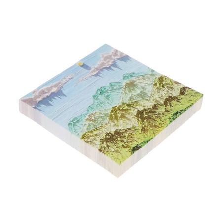 Block for entries 80 x 80 mm, 80 sheets of mountains ZD