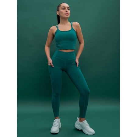 TOP sports female, size XL, emerald color-2