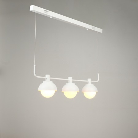 Schenon lamp 3xg9 with white-gold 86x16x25.5-125 cm-4