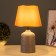 Helia table lamp E27 40w eggplant-gold 20x20x32 cm