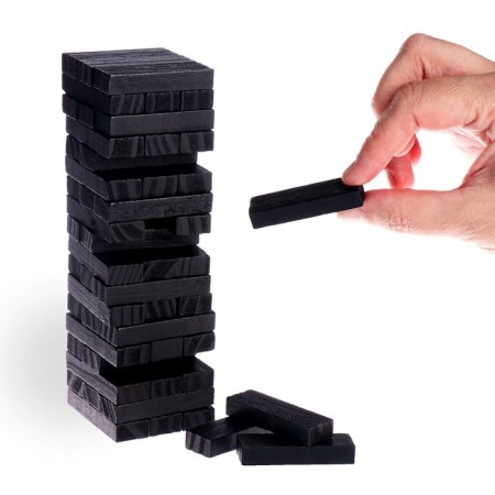 Falling tower-jenga "No. 1", 54 Bruska, 14+-1