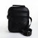 Male bag on lightning, long belt, black color
