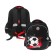 Frame backpack 36 x 28 x 20 cm, Grizzly, black/red