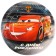 Paper plate "Happy Birthday!", 18 cm, cars